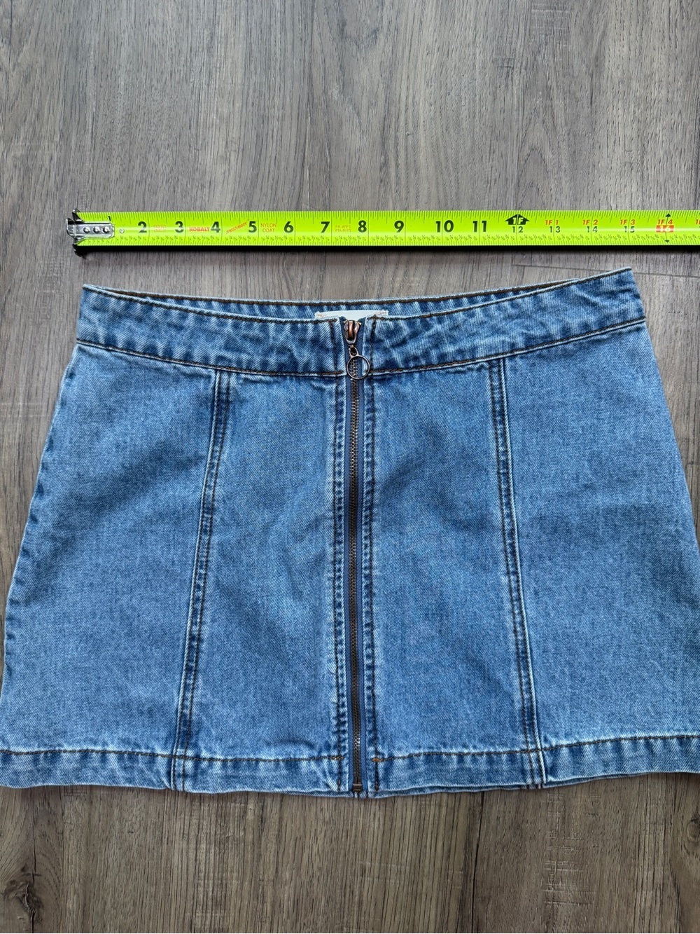 Altar'd State Denim Mini Skirt - Size Small - Picture 4 of 8